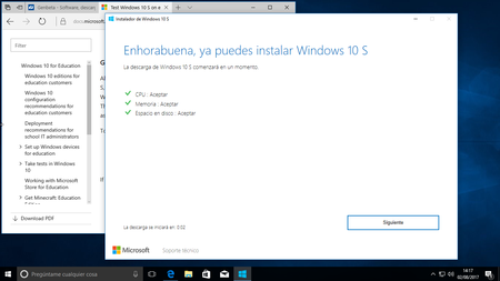 Instalar Windows 10 S 1