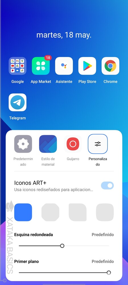 Aspecto Iconos