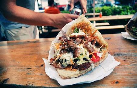 Típica comida alemana: el kebab