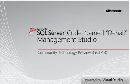 SQL Server Denali CTP 3