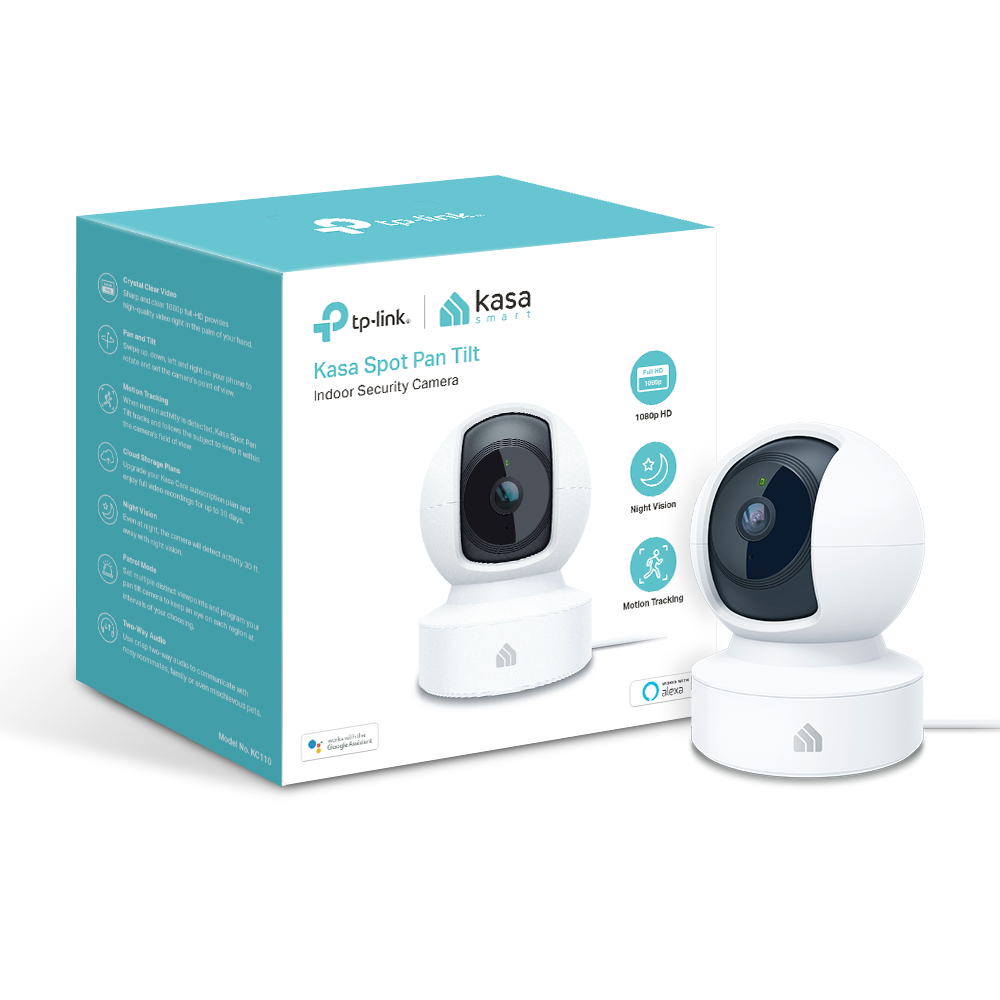 TP-Link renueva su catálogo de cámaras de vigilancia IP para el hogar con la nueva Kasa Spot Pan Tilt KC110