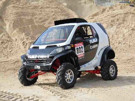 Curiosidades en Competición: Smart Buggy 4x4 para el Dakar