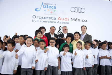 Orquesta Audi México, un proyecto y un compromiso de Audi en San José Chiapa, Puebla