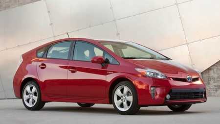 Toyota Prius 2012 rojo