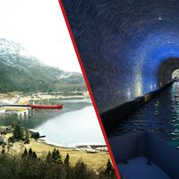 Noruega va a construir el primer túnel marítimo del mundo: 2 km para que cruceros y grandes mercantes atraviesen una montaña en su costa más peligrosa