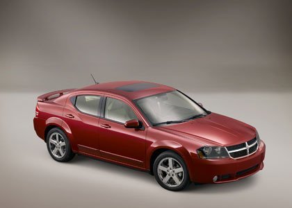 2008 Dodge Avenger, las fotos oficiales