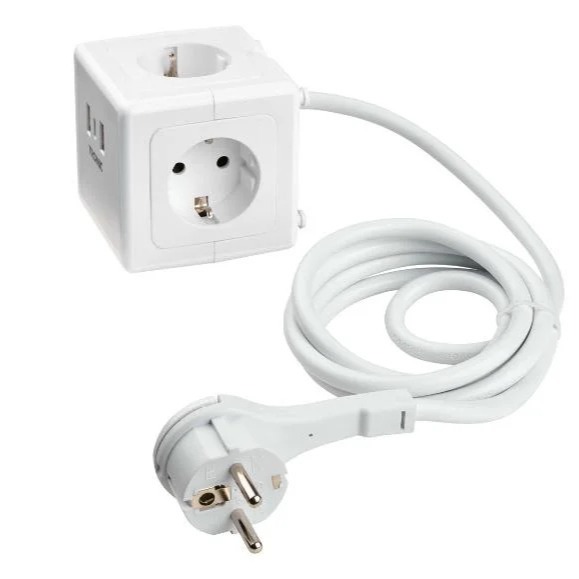 Cubo de enchufes con puertos USB Lidl