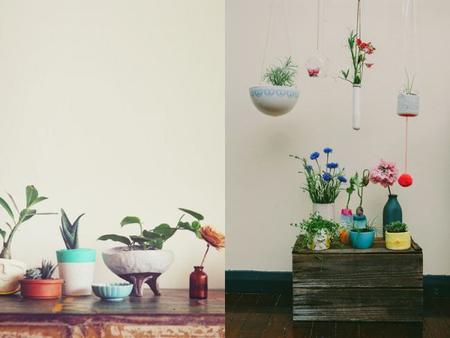Rápidas y fáciles ideas para crear rincones con plantas y flores