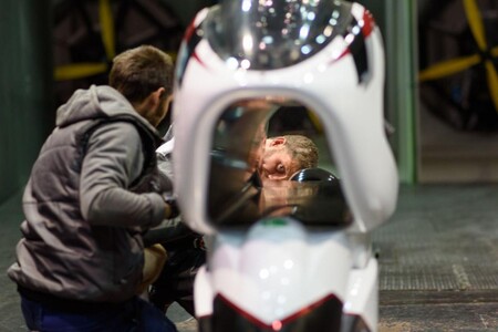 Moto Electrica White Agujero