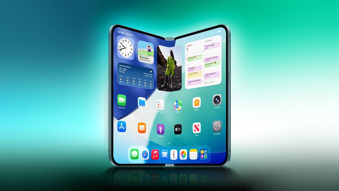 Apple se niega a lanzar un iPhone plegable con arruga. Su solución de ...
