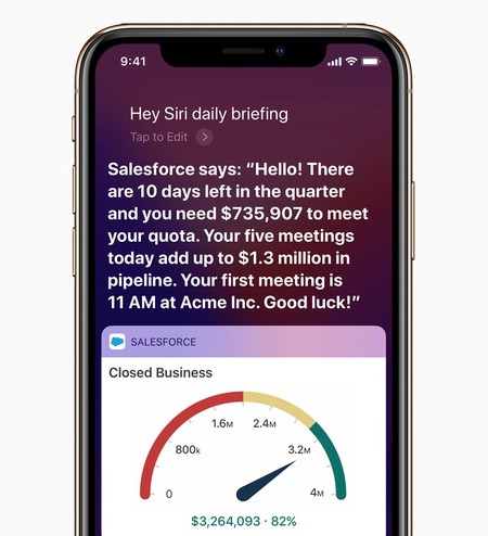 Salesforce se alía con Apple para ofrecer una mejor experiencia de sus servicios en iOS