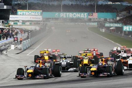 GP de Malasia F1 2011: las posiciones pares e impares se intercambian en la parrilla de salida