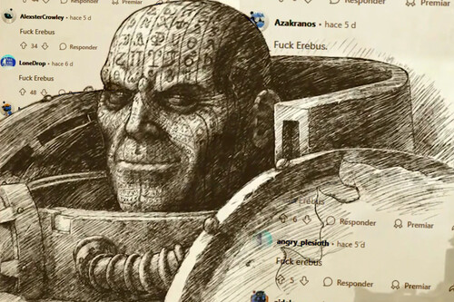 Tan odioso como Joffrey de Juego de Tronos, más criminal que Griffith de Berserk. En Warhammer 40.000, todos dicen "fuck Erebus"