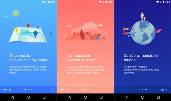 So the renewed Google My Maps for Android So the renewed Google My Maps for Android