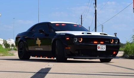 Dodge Challenger Hellcat Redeye Policia De Texas 6