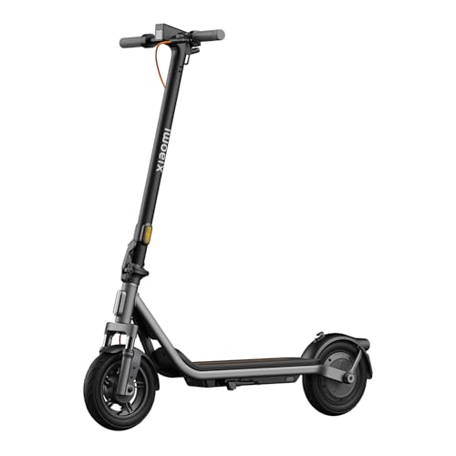 Xiaomi Scooter 6 Lite, Suspensión Dual Delantera, 25km de Alcance, neumáticos de 10 Pulgadas, Frenos Delanteros de Tambor y Traseros E-ABS, Plegable, homologado para Carretera, Certificado por la DGT