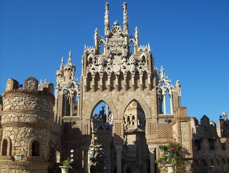 Castelo na Costa del Sol, na Espanha