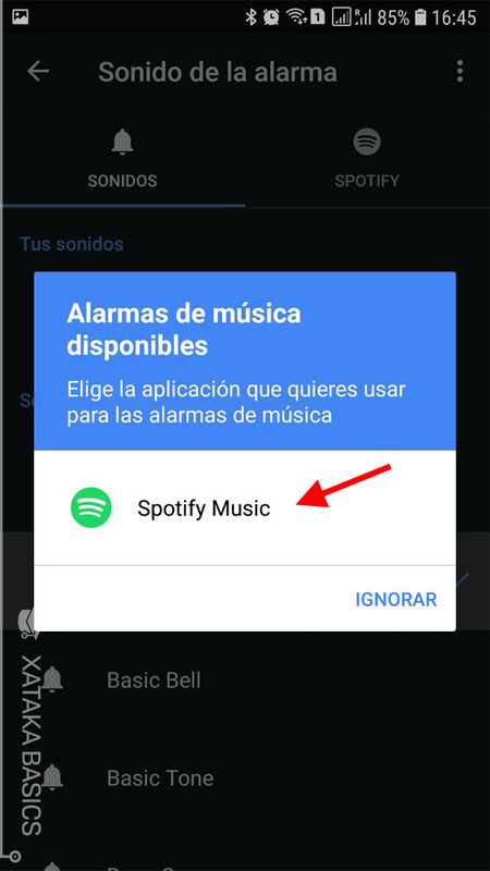 Alarma con musica de spotify new arrivals