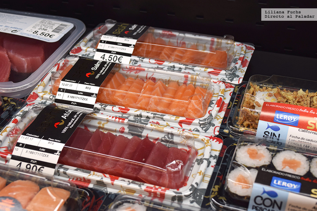 sushi mercadona precio