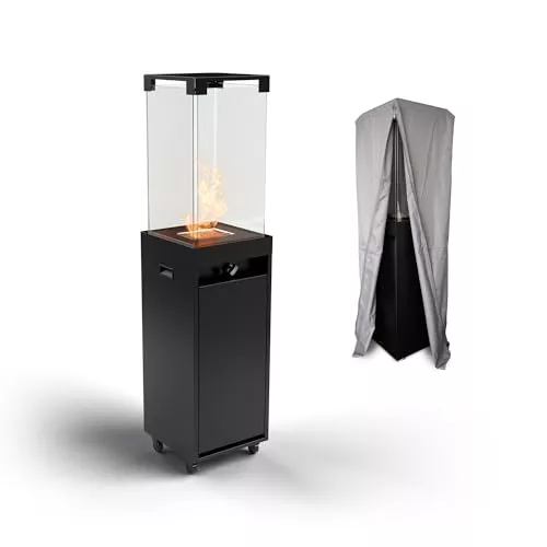 Planika Faro - Estufas de Exterior de Gas para terraza GPL 8KW 55 Horas