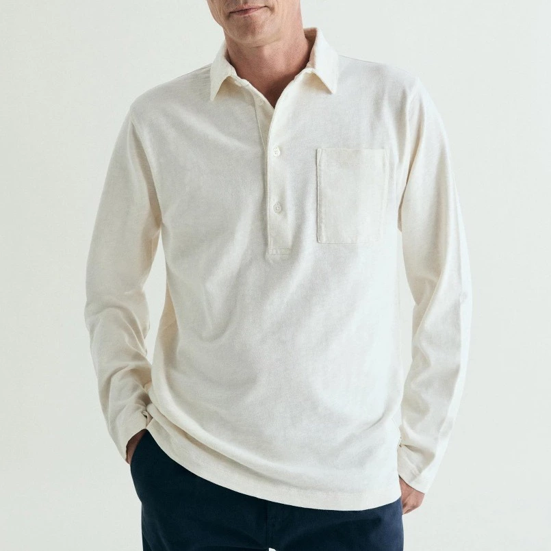 Polo de manga larga de hombre Scalpers