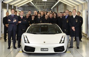 Unidad 3000 del Lamborghini Gallardo
