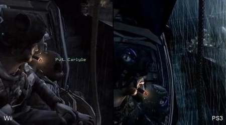 Comparativa gráfica: 'Modern Warfare' para Wii contra 'Modern Warfare' para PS3