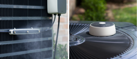 Mistbox añade una cortina difuminada de agua a tu aire acondicionado