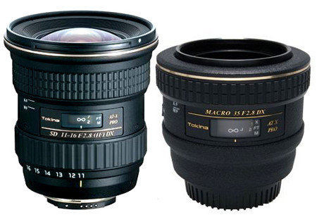 Nuevas lentes de Tokina