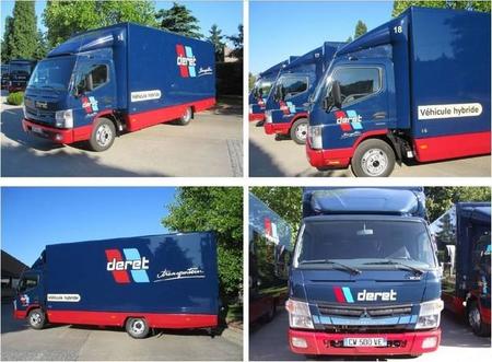 El Grupo Deret incorpora 22 camiones Fuso Canter EcoHybrid a su flota