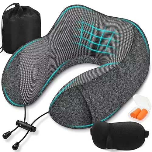 SOMLAW Almohada de Viaje para Cuello