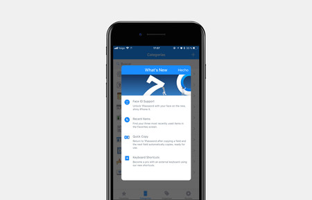 1Password 7 para iOS se rediseña para el iPhone X y añade soporte para Face ID