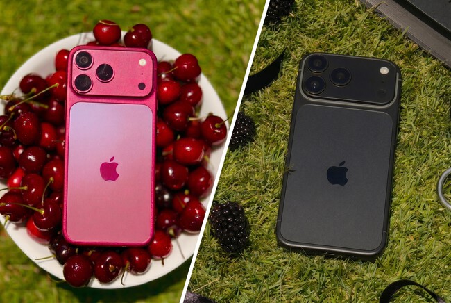 Iphone 18 Pro Max Filtracion Diseno Color Dark Cherry Cereza Oscura Negro