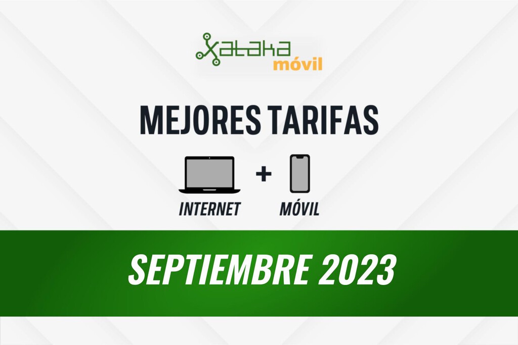 Las mejores tarifas de móvil y fibra en septiembre de 2023 