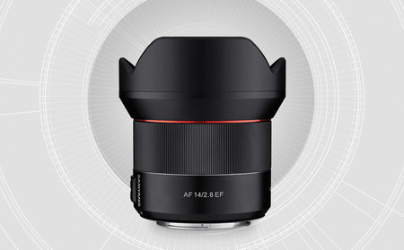 Samyang AF 14 mm ƒ2.8 EF, primer objetivo de la firma con AF para cámaras Canon de sensor full frame