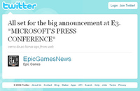 Epic Games desvelarán algo muy importante esta tarde [E3 2009]