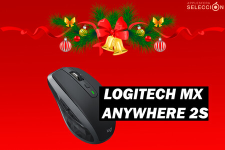 Amazon rebaja por Navidad el ratón inalámbrico ultracompacto Logitech MX Anywhere 2S a su precio mínimo histórico: 48,99 euros