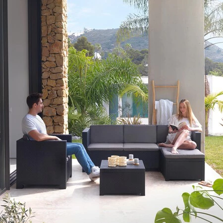 set muebles jardín