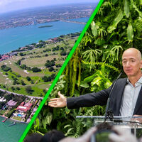 Jeff Bezos y otros millonarios construyeron una exclusiva isla para vivir; no pudieron hacerse cargo de su excremento y se lo mandaron a sus vecinos
