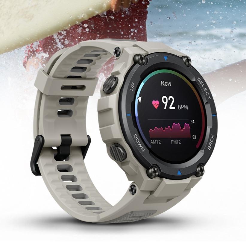 Amazfit-reloj inteligente t-rex Pro para hombre, dispositivo resistente al agua con GPS, Batería de 18 días de duración, Android e iOS, versión Global
