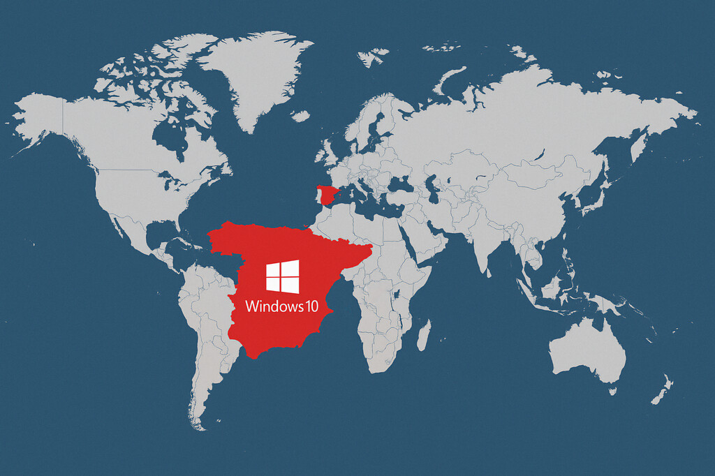 El mundo tiene buenas noticias para Microsoft en su problema con Windows 10. España, muy malas 