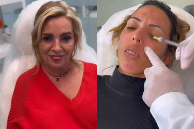 Paola Olmedo y Carmen Borrego