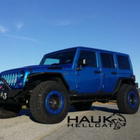 Si tenias ganas de un Jeep Hellcat, Hauk Design te prepara tu Wrangler para lograrlo