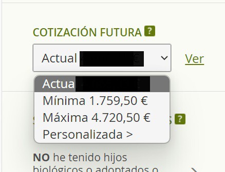 Cotizacion Futura