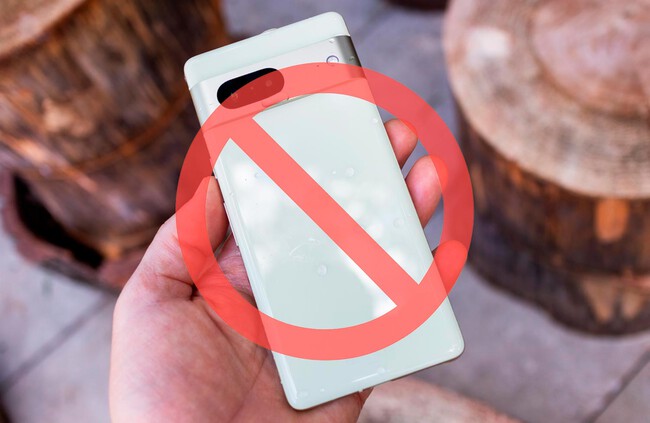 Google Pixel 7 Prohibido