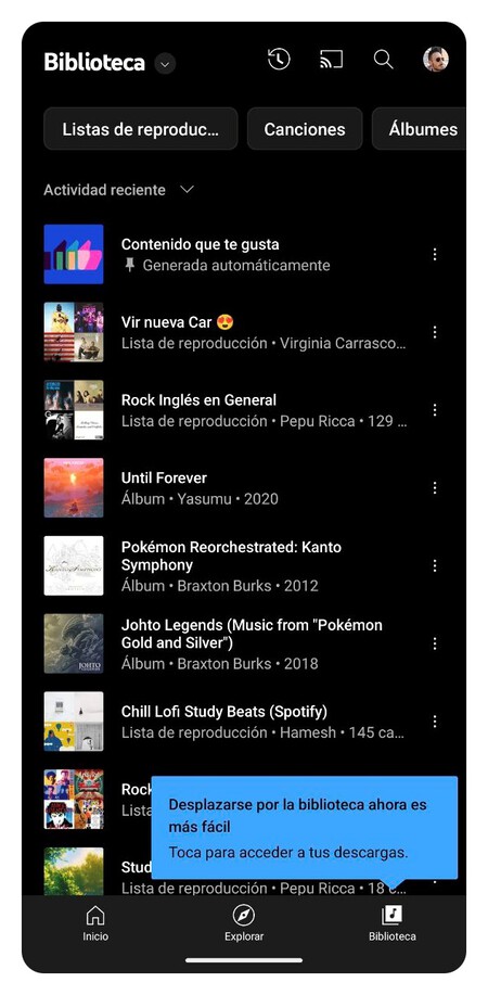 Yt Music Aviso Rediseno