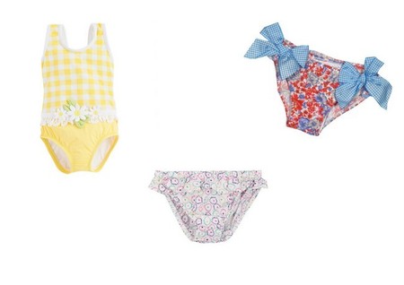 Moda baño bebé niña pv 2014