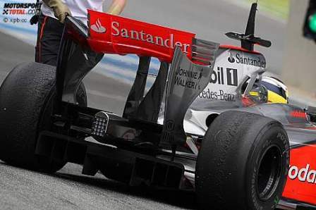 McLaren y BMW probaron los neumáticos de 2010