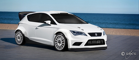 Cómo luciría el nuevo SEAT León en versión WRC