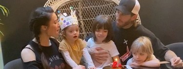 Sergio Ramos mete goles como hijos en el coche familiar, así le ha dedicado el último al que viene en camino
